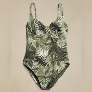 NWT! Banana Republic Onia Palm Print Isabella Swimsuit - Multiple Sizes🩵
